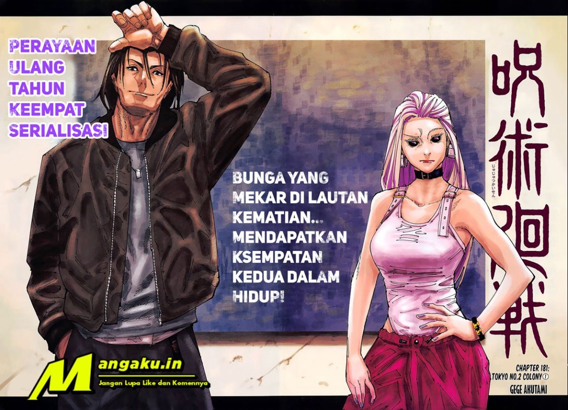 Jujutsu Kaisen Chapter 181 Gambar 3