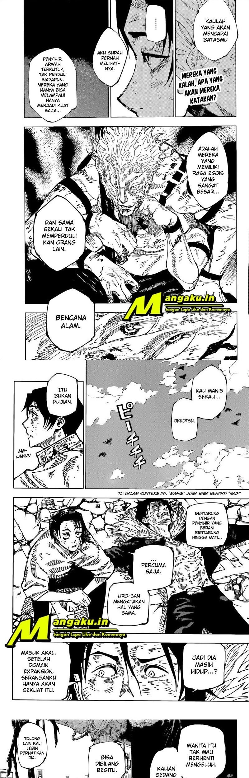 Jujutsu Kaisen Chapter 181 Gambar 4