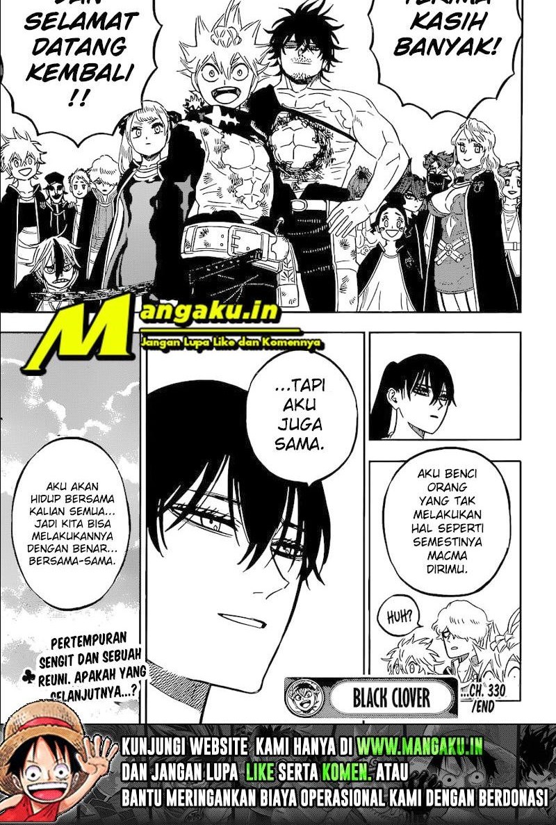 Black Clover Chapter 330 Gambar 8