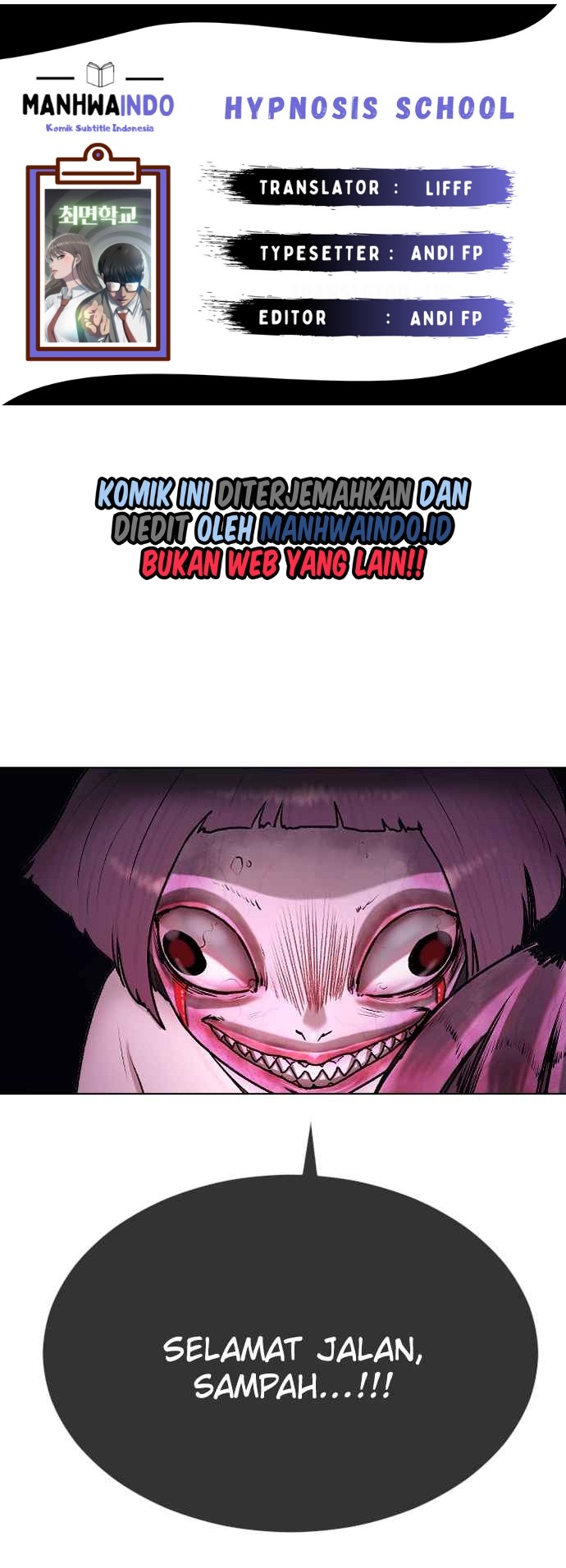 Komik Hypnosis School Chapter 33 gambar nomor 1