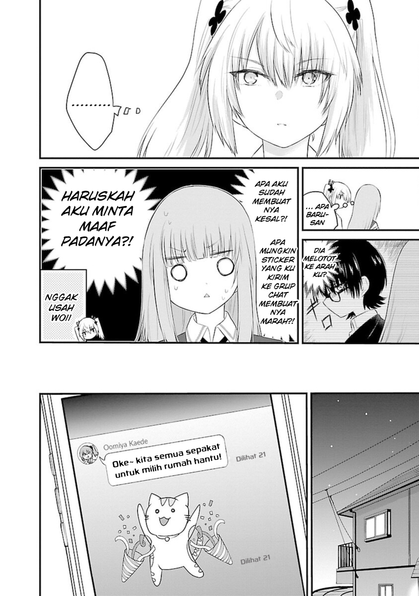 Koe ga dasenai Shoujo wa “Kanojo ga Yasashisugiru” to Omotte iru Chapter 43 Gambar 5
