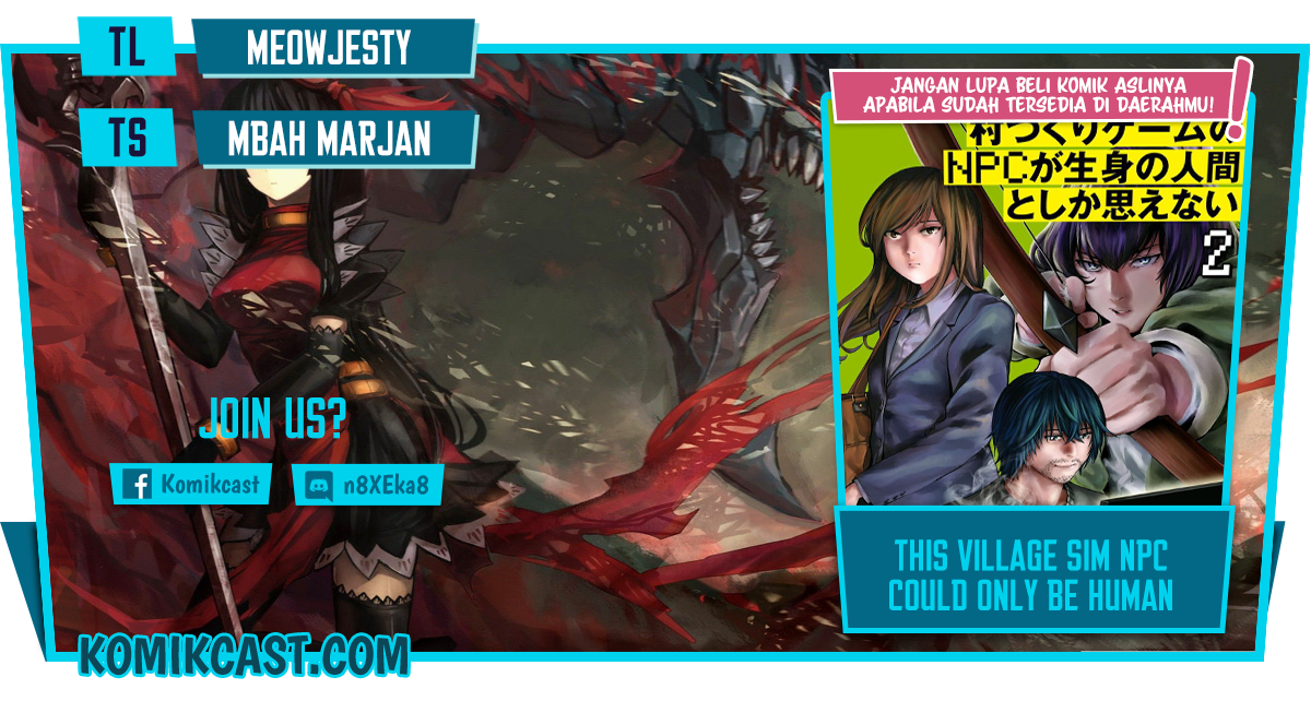 Komik This Village Sim NPC Could Only Be Human Chapter 20.2 gambar nomor 1