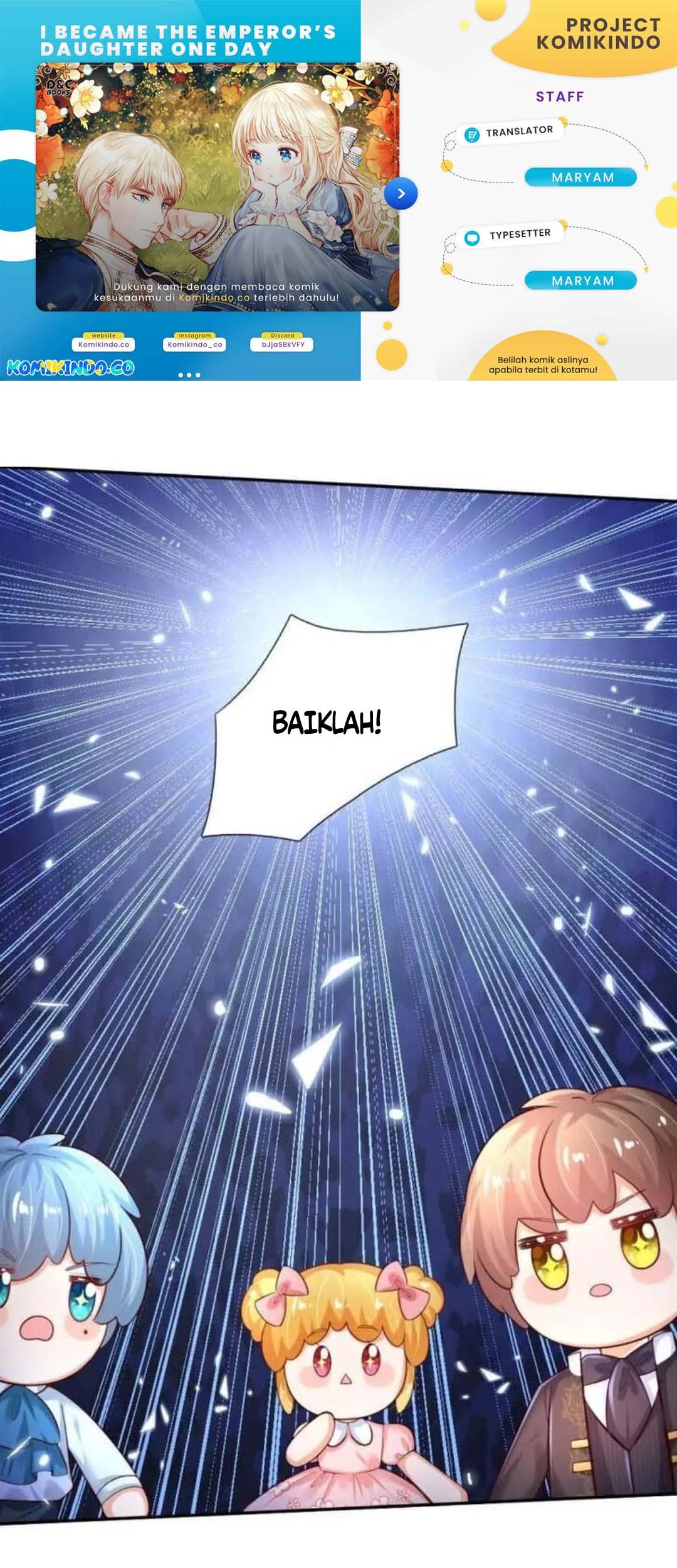 Komik I Became The Emperor’s Daughter One Day Chapter 159 gambar nomor 1