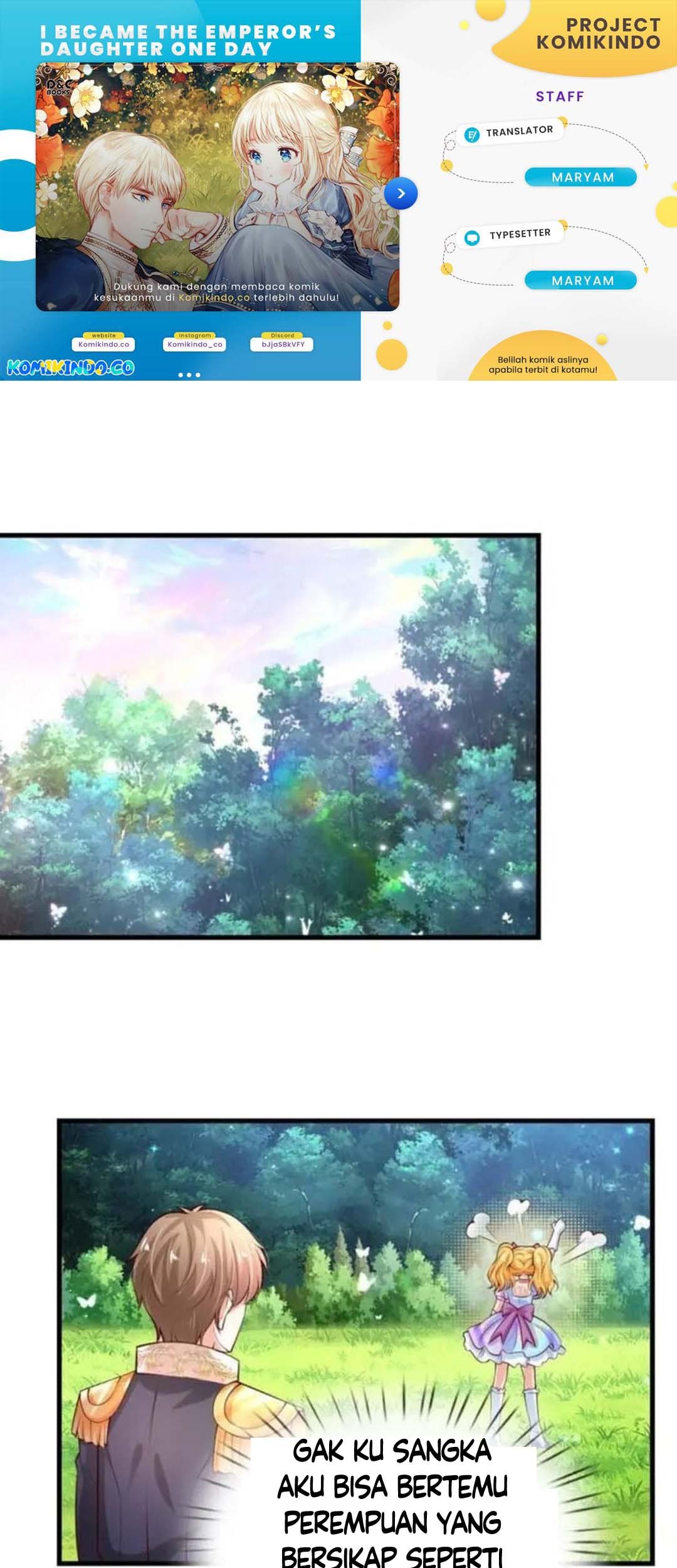 Komik I Became The Emperor’s Daughter One Day Chapter 161 gambar nomor 1