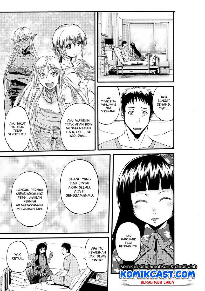 Gate – Jietai Kare no Chi nite Kaku Tatakeri Chapter 108 Gambar 16