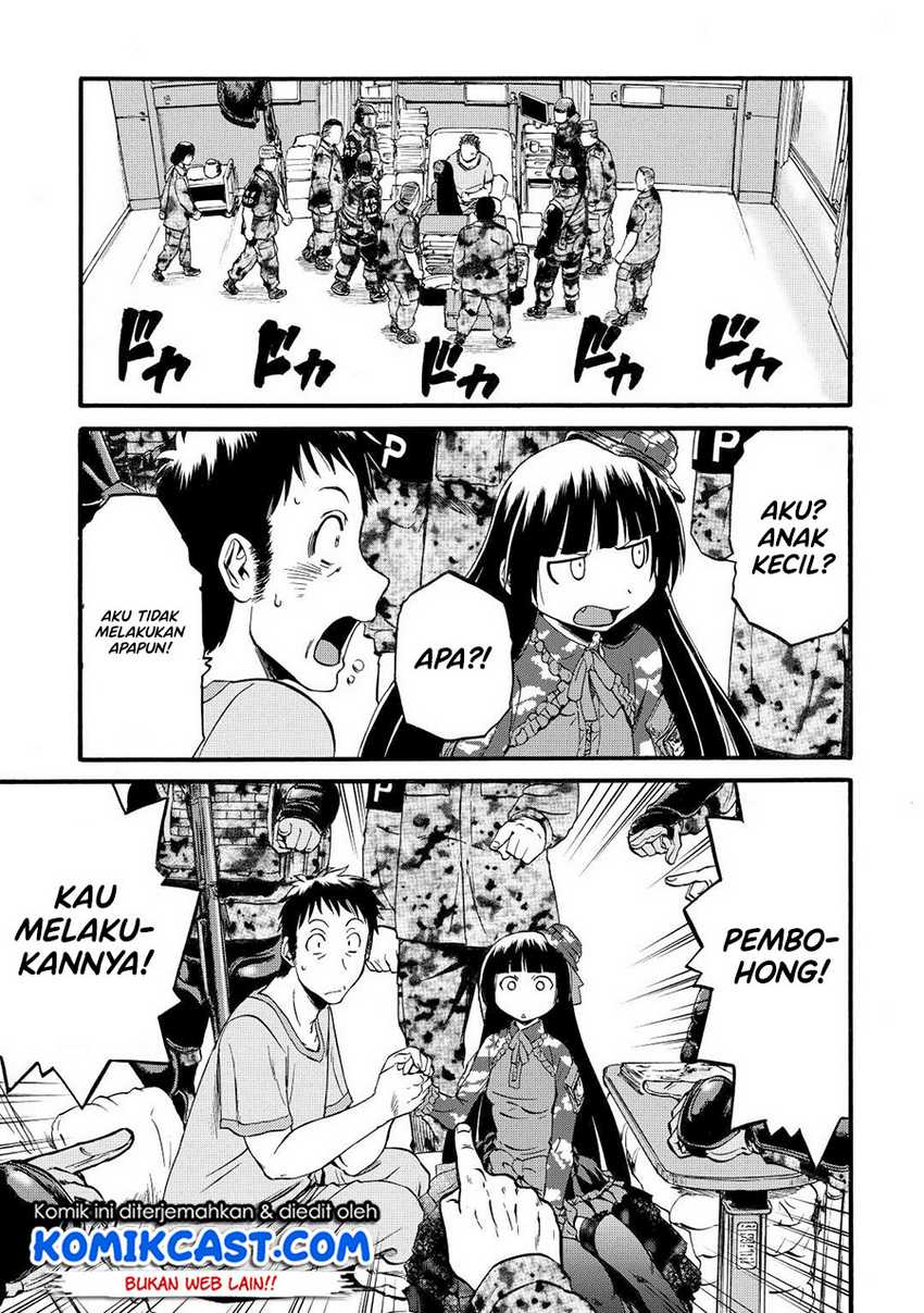 Gate – Jietai Kare no Chi nite Kaku Tatakeri Chapter 108 Gambar 24