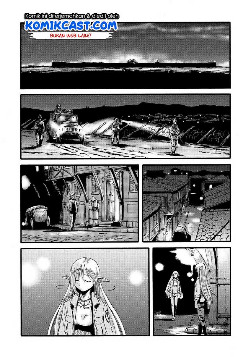 Gate – Jietai Kare no Chi nite Kaku Tatakeri Chapter 108 Gambar 27