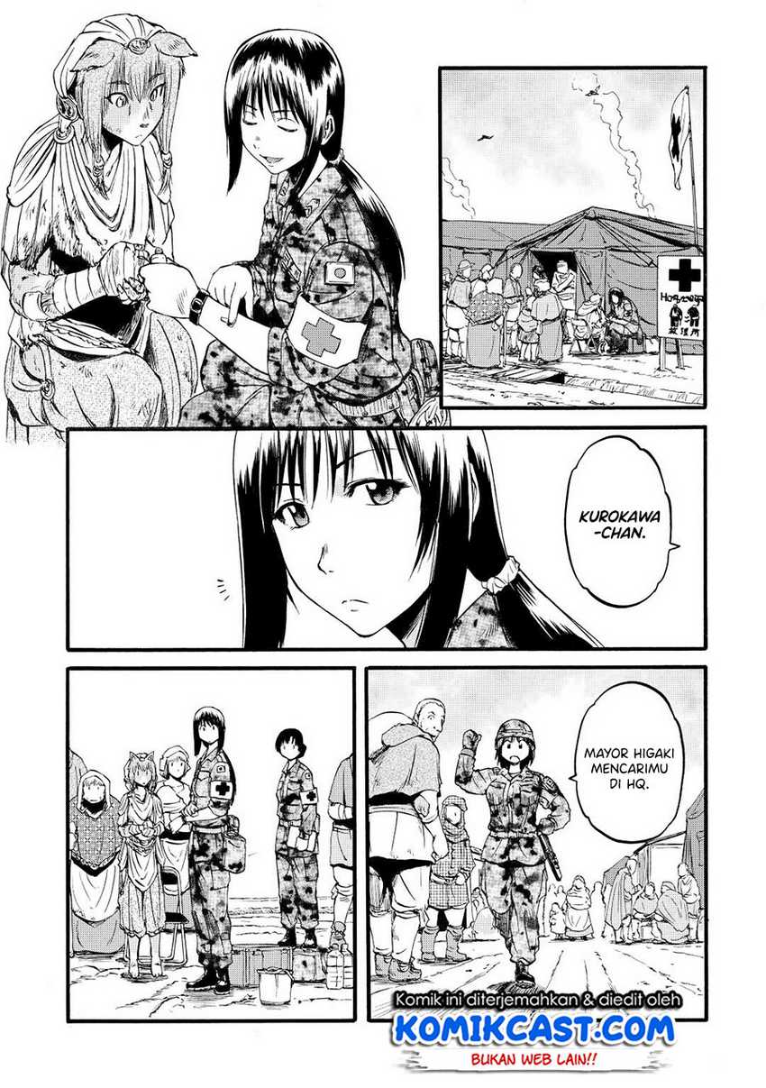 Gate – Jietai Kare no Chi nite Kaku Tatakeri Chapter 108 Gambar 36