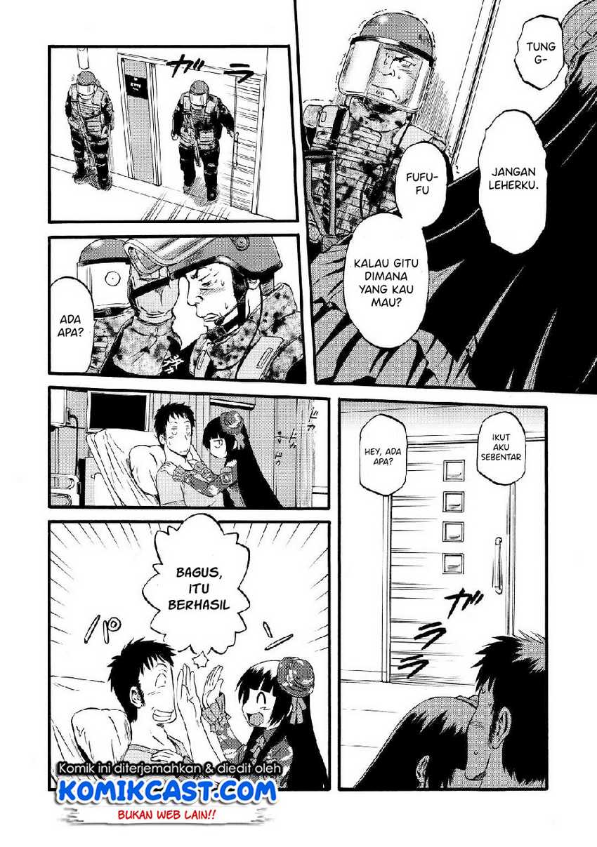 Gate – Jietai Kare no Chi nite Kaku Tatakeri Chapter 108 Gambar 5