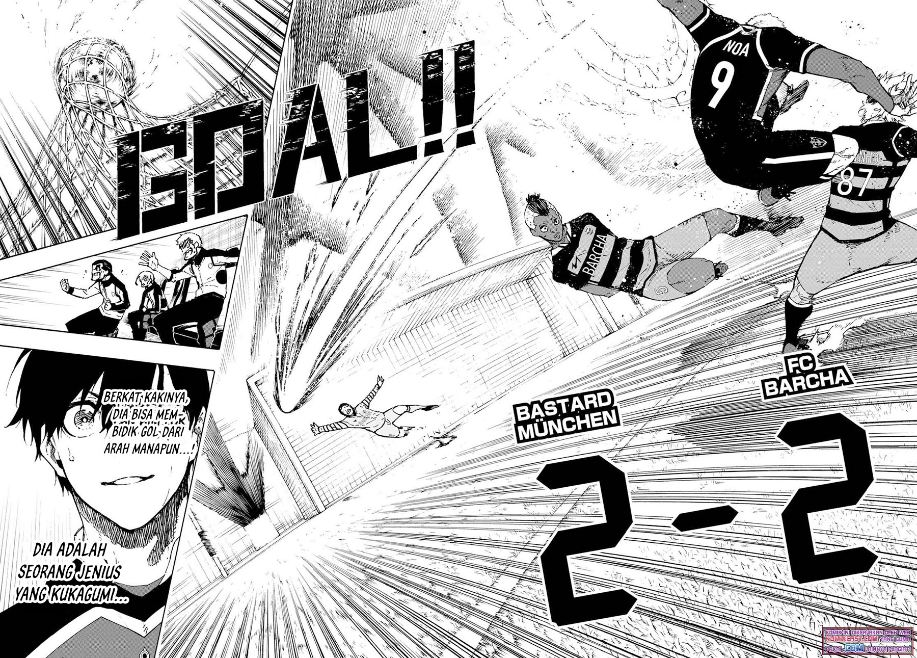 Blue Lock Chapter 165 Gambar 14