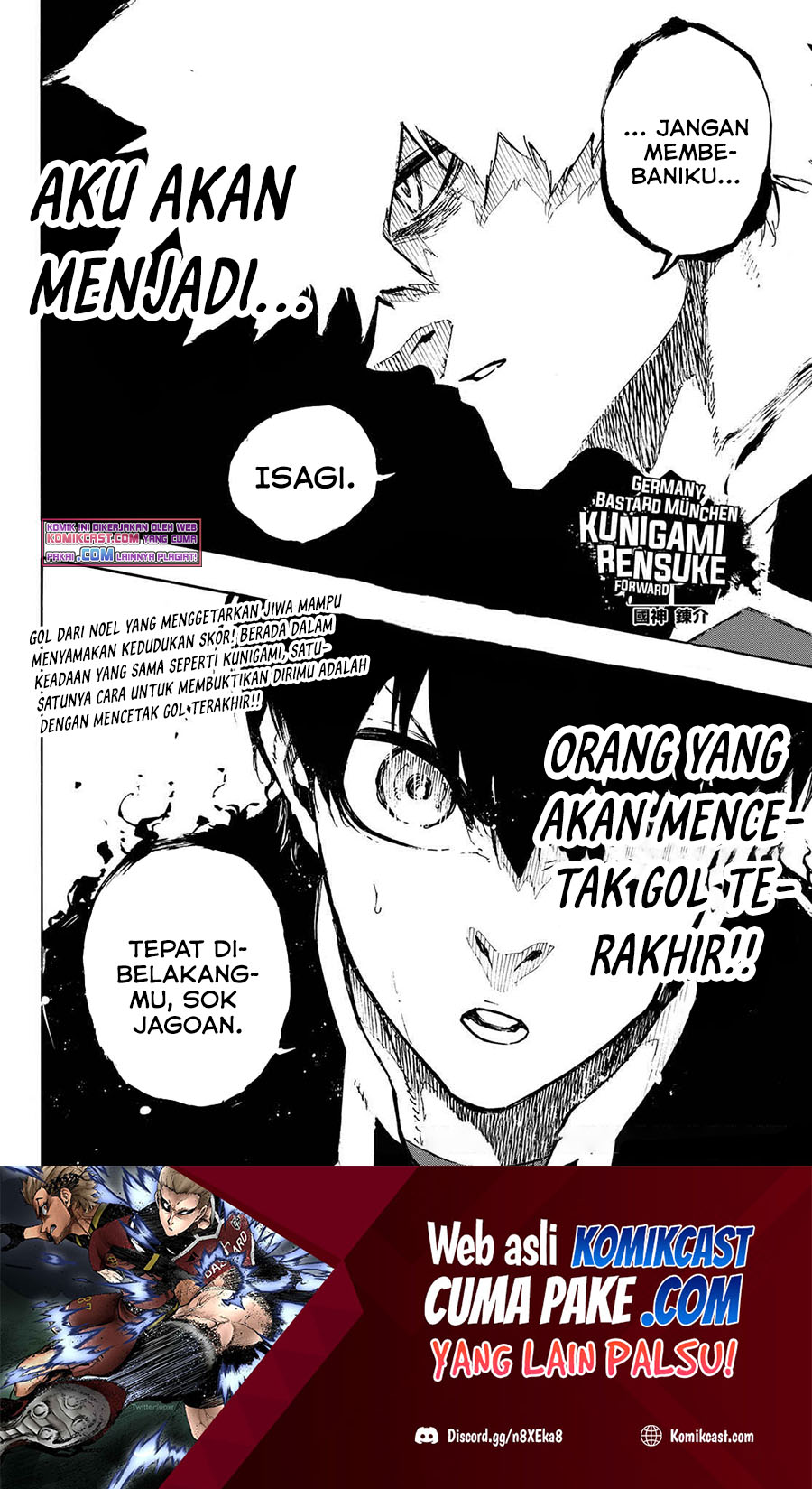 Blue Lock Chapter 165 Gambar 19