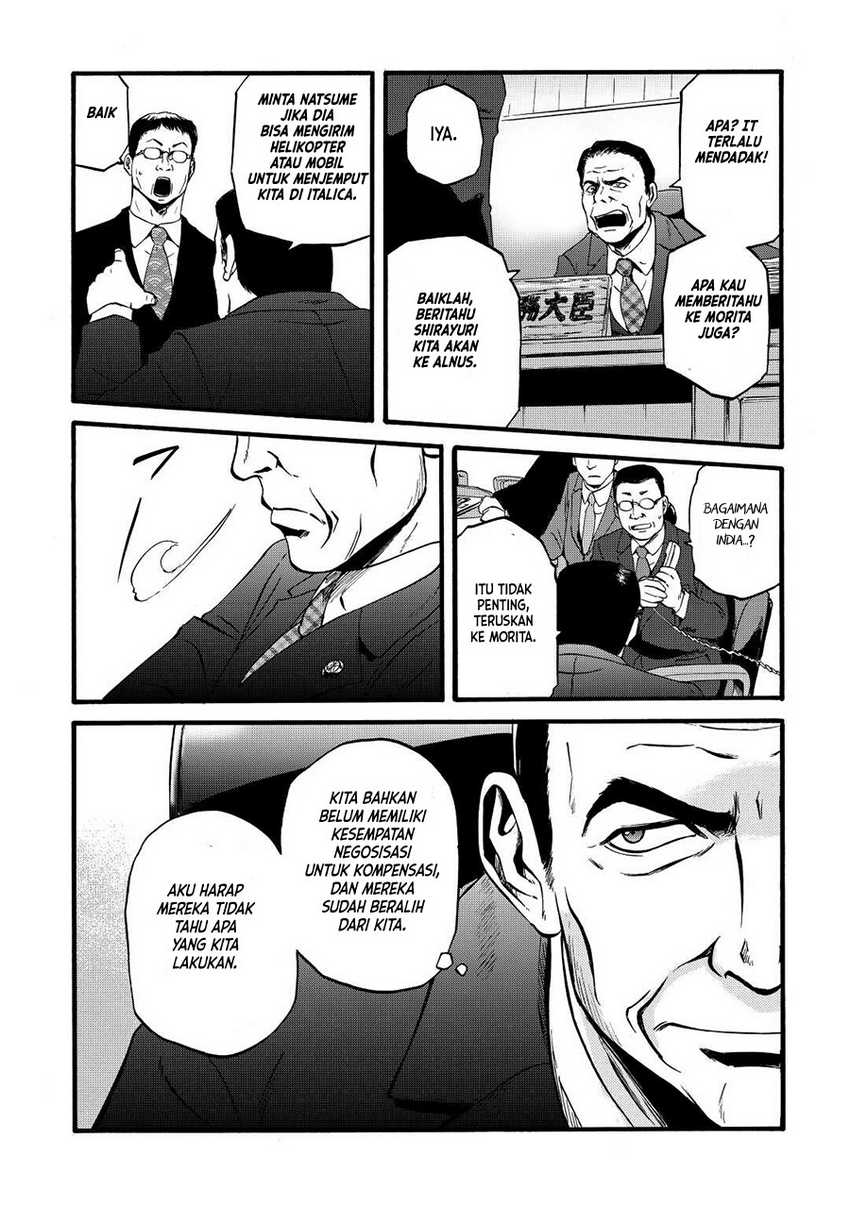 Gate – Jietai Kare no Chi nite Kaku Tatakeri Chapter 109 Gambar 26