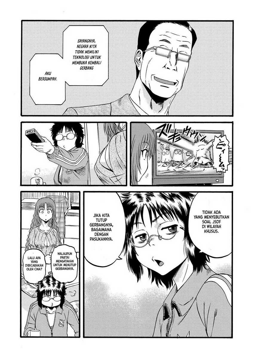 Gate – Jietai Kare no Chi nite Kaku Tatakeri Chapter 109 Gambar 20