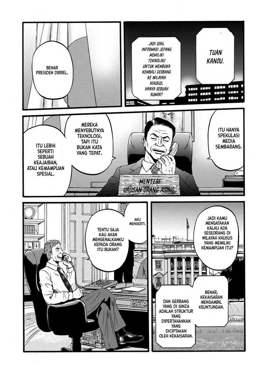 Gate – Jietai Kare no Chi nite Kaku Tatakeri Chapter 109 Gambar 21