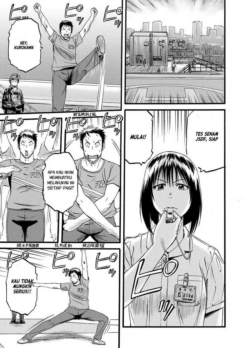 Gate – Jietai Kare no Chi nite Kaku Tatakeri Chapter 109 Gambar 8