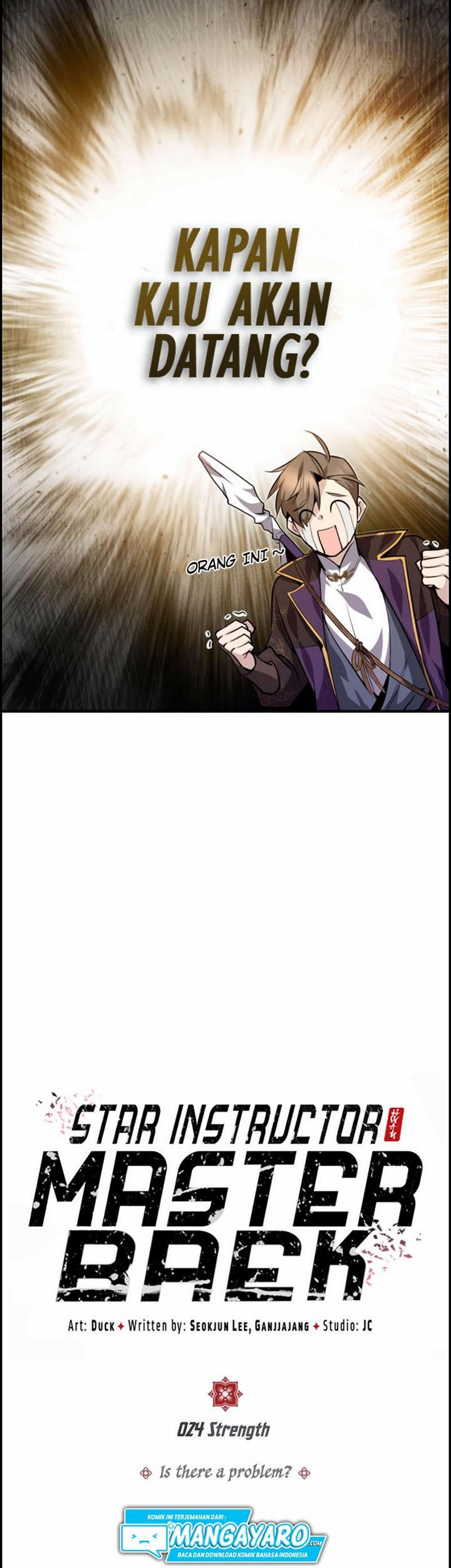 Number One Star Instructor Master Baek Chapter 24.1 Gambar 10