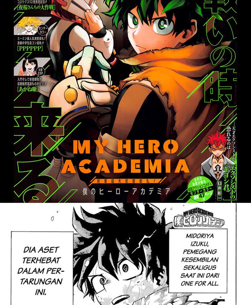 Manga Boku no Hero Academia Chapter 348 gambar nomor 2