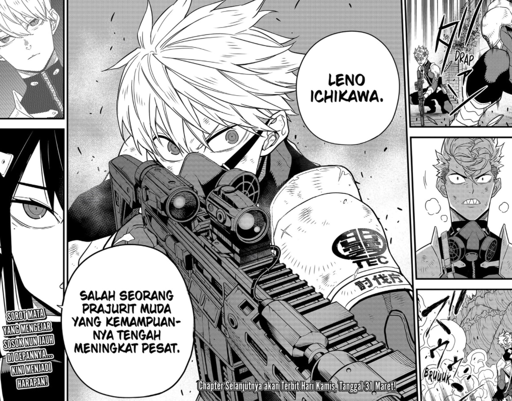 8Kaijuu Chapter 58 Gambar 15