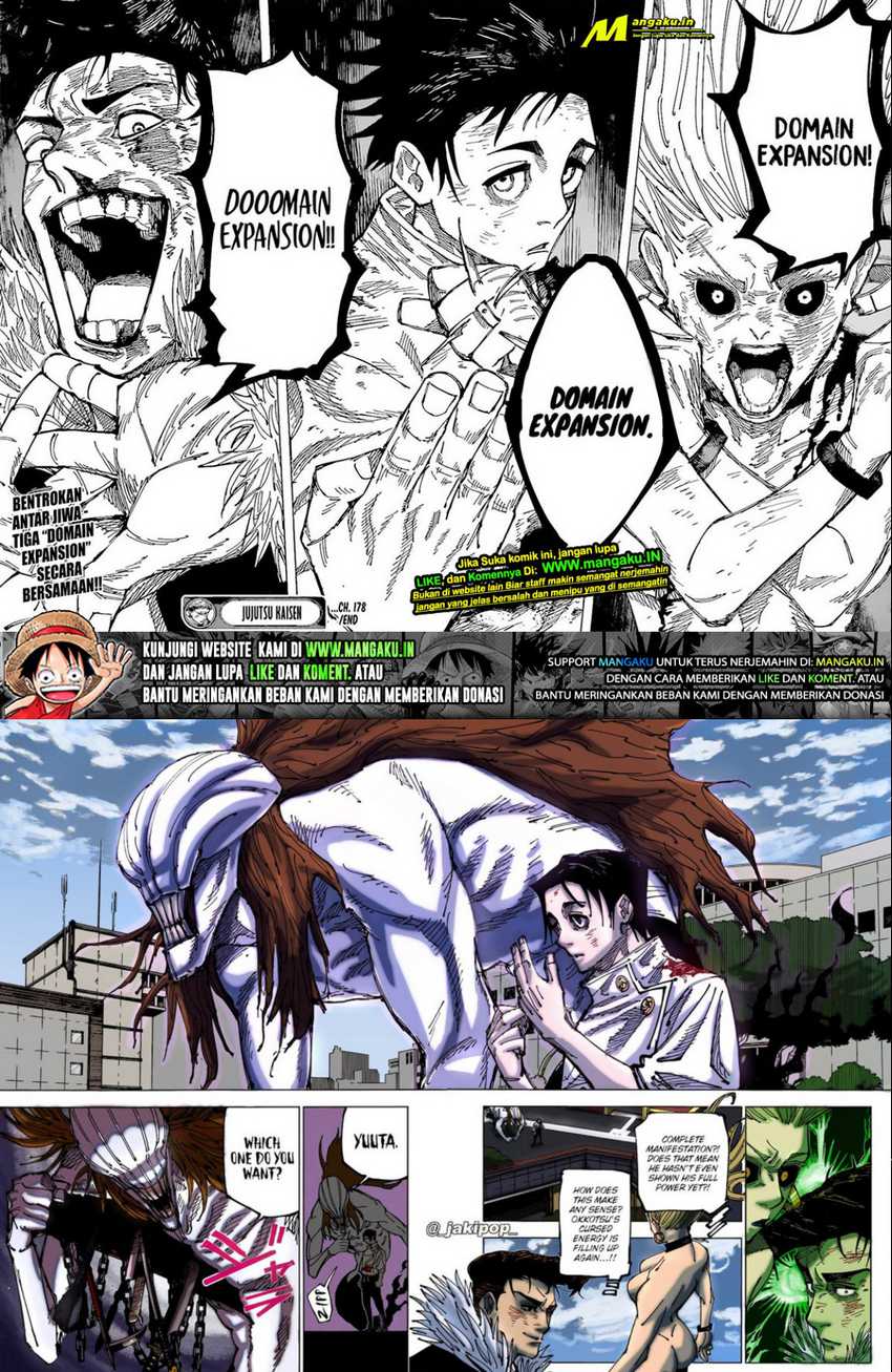 Jujutsu Kaisen Chapter 178 Gambar 12