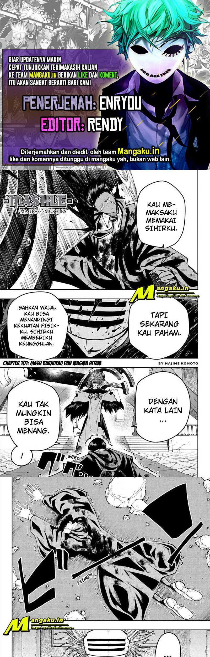 Komik Mashle: Magic and Muscles Chapter 101 gambar nomor 1