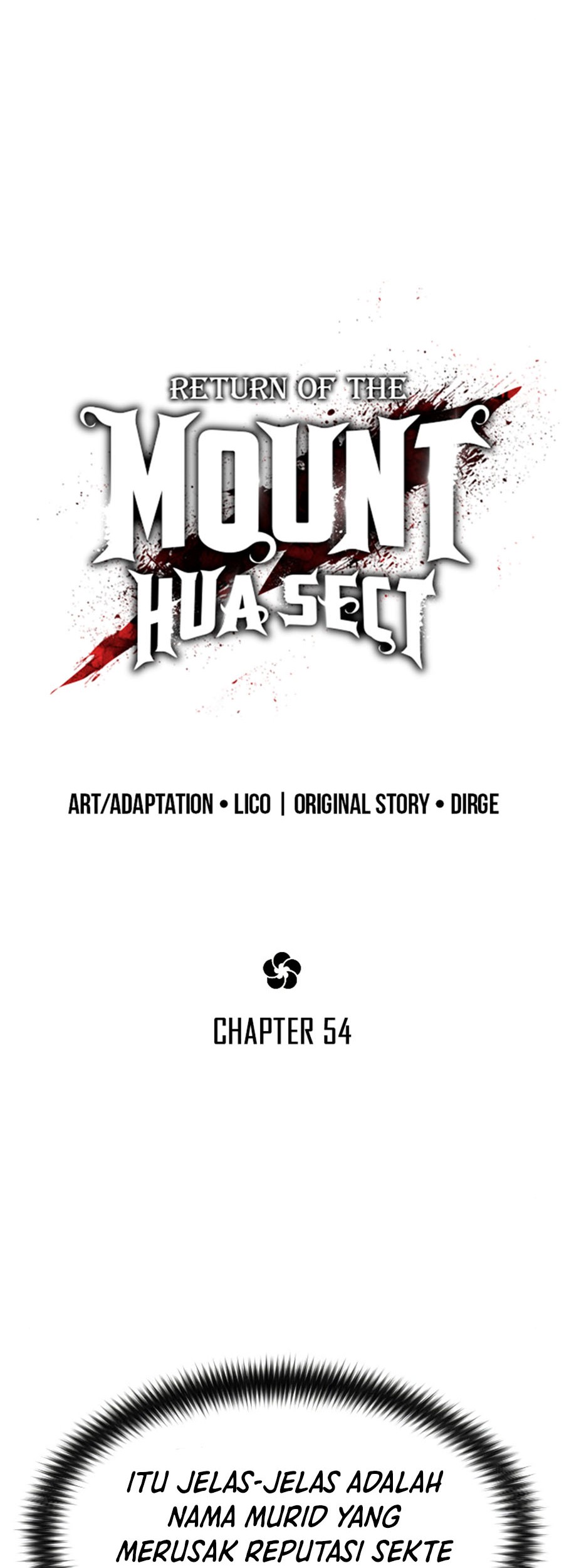 Return of the Flowery Mountain Sect Chapter 54 Gambar 21