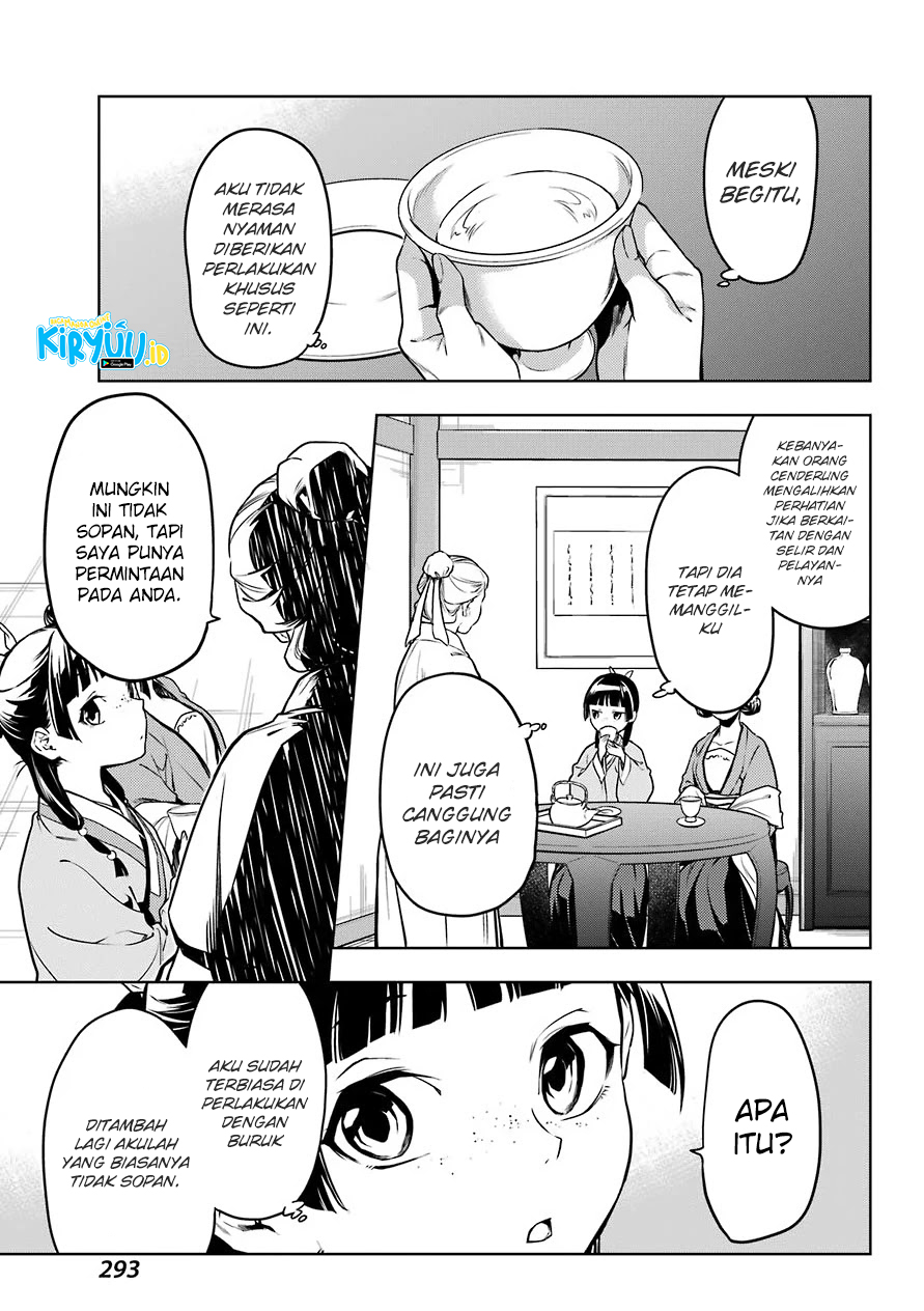 Kusuriya no Hitorigoto Chapter 50 Gambar 10