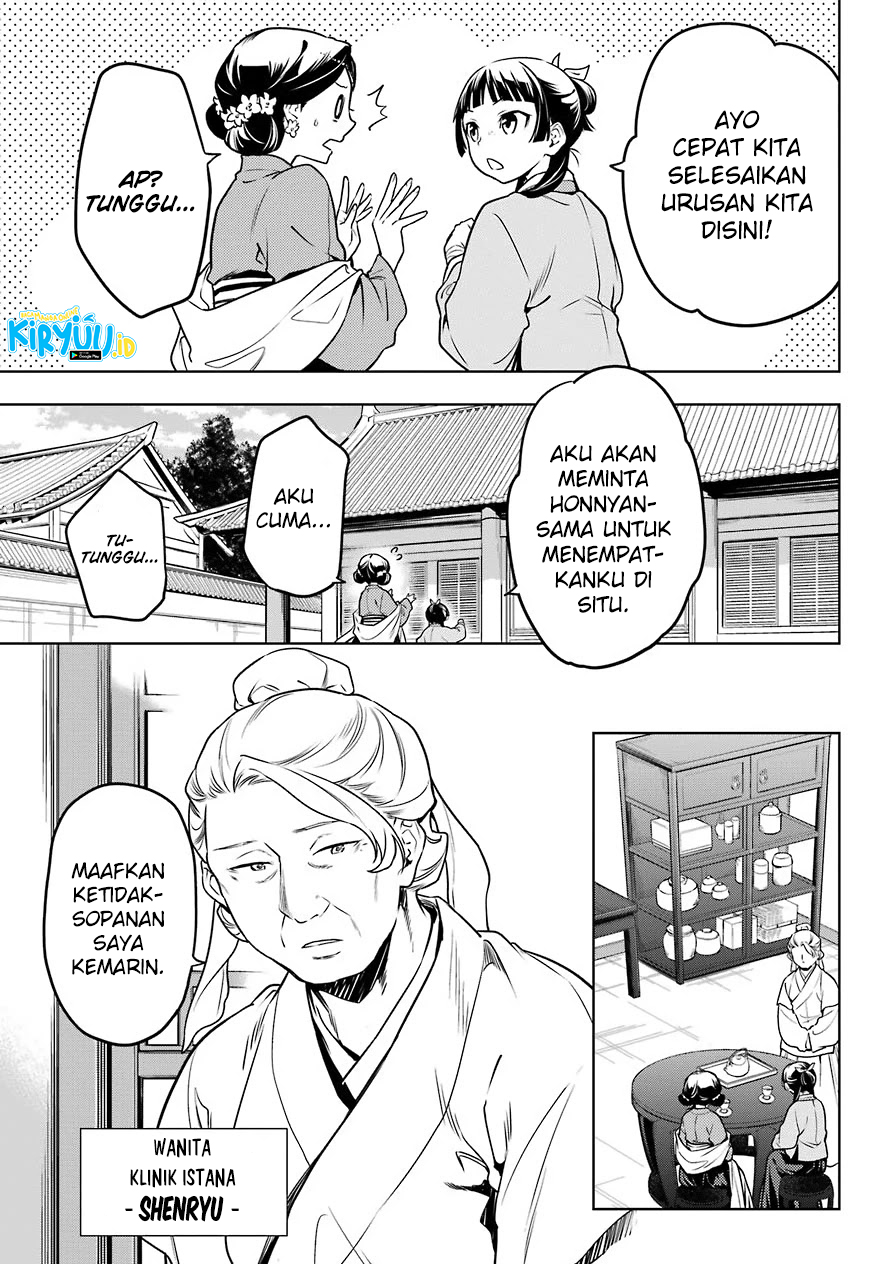 Kusuriya no Hitorigoto Chapter 50 Gambar 8