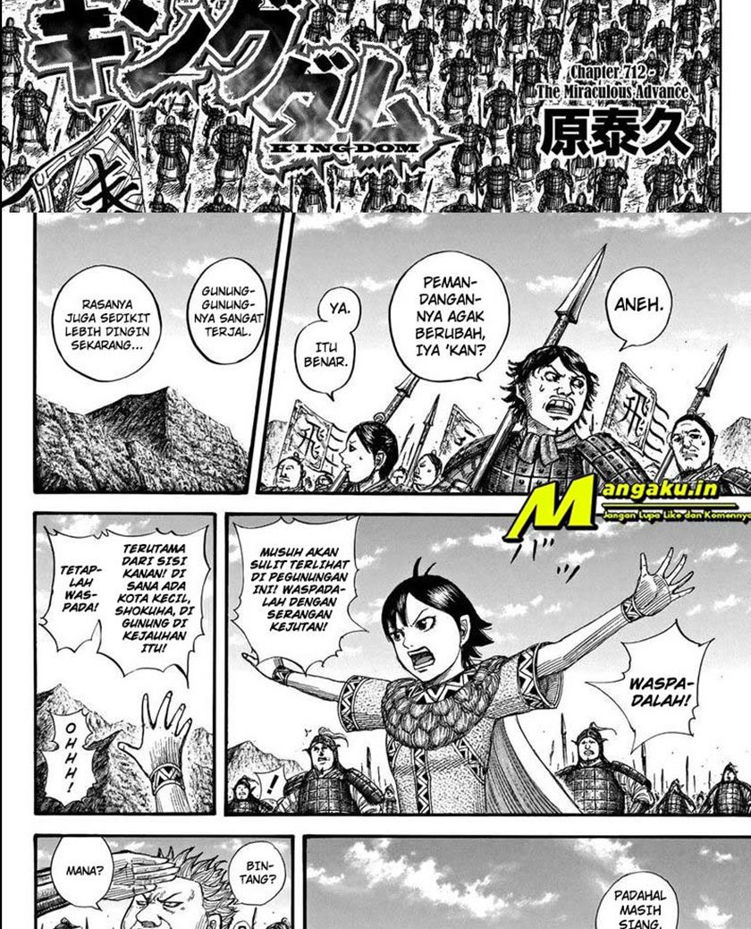 Kingdom Chapter 712 Gambar 5