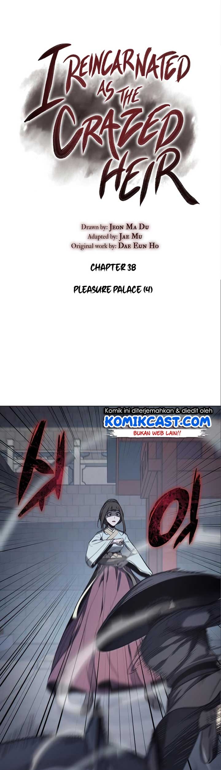 Manhwa I Reincarnated As The Crazed Heir Chapter 38 gambar nomor 2