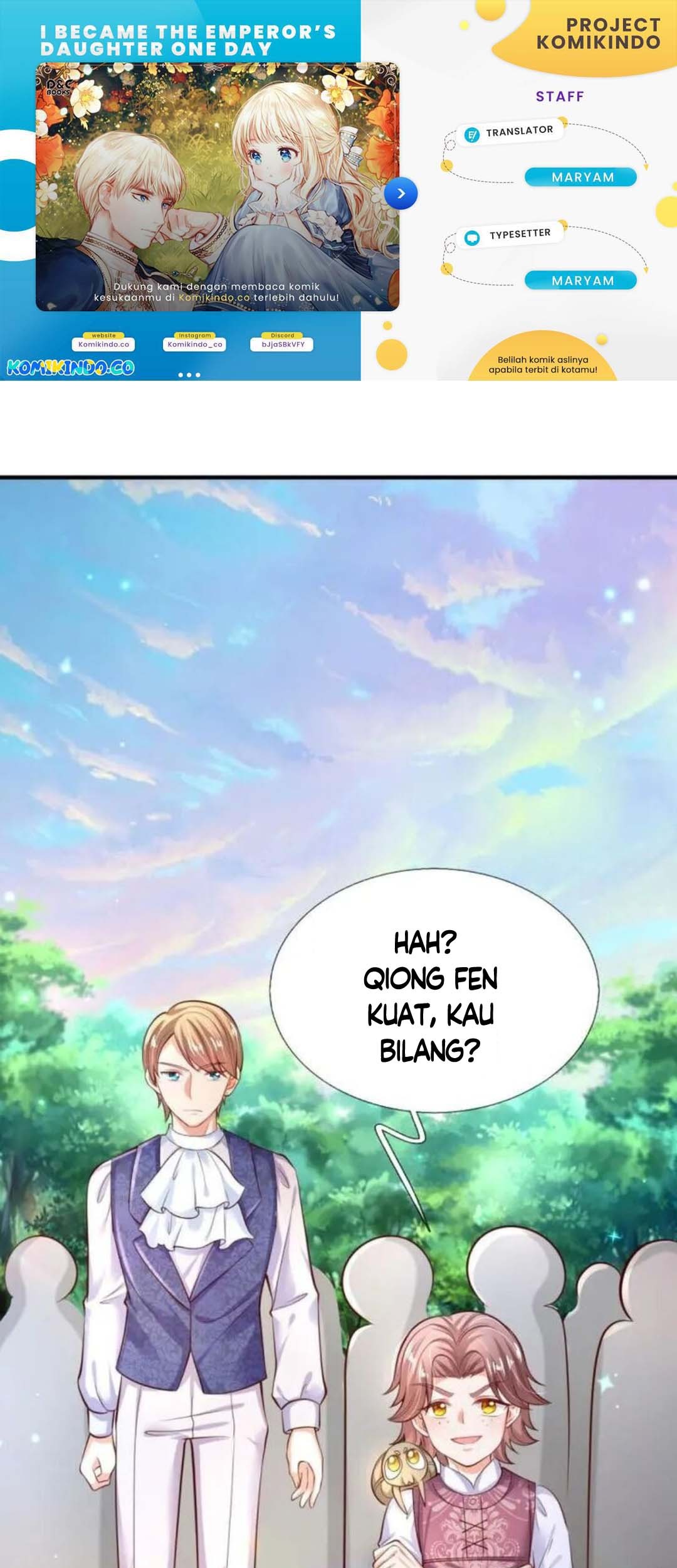 Komik I Became The Emperor’s Daughter One Day Chapter 173 gambar nomor 1