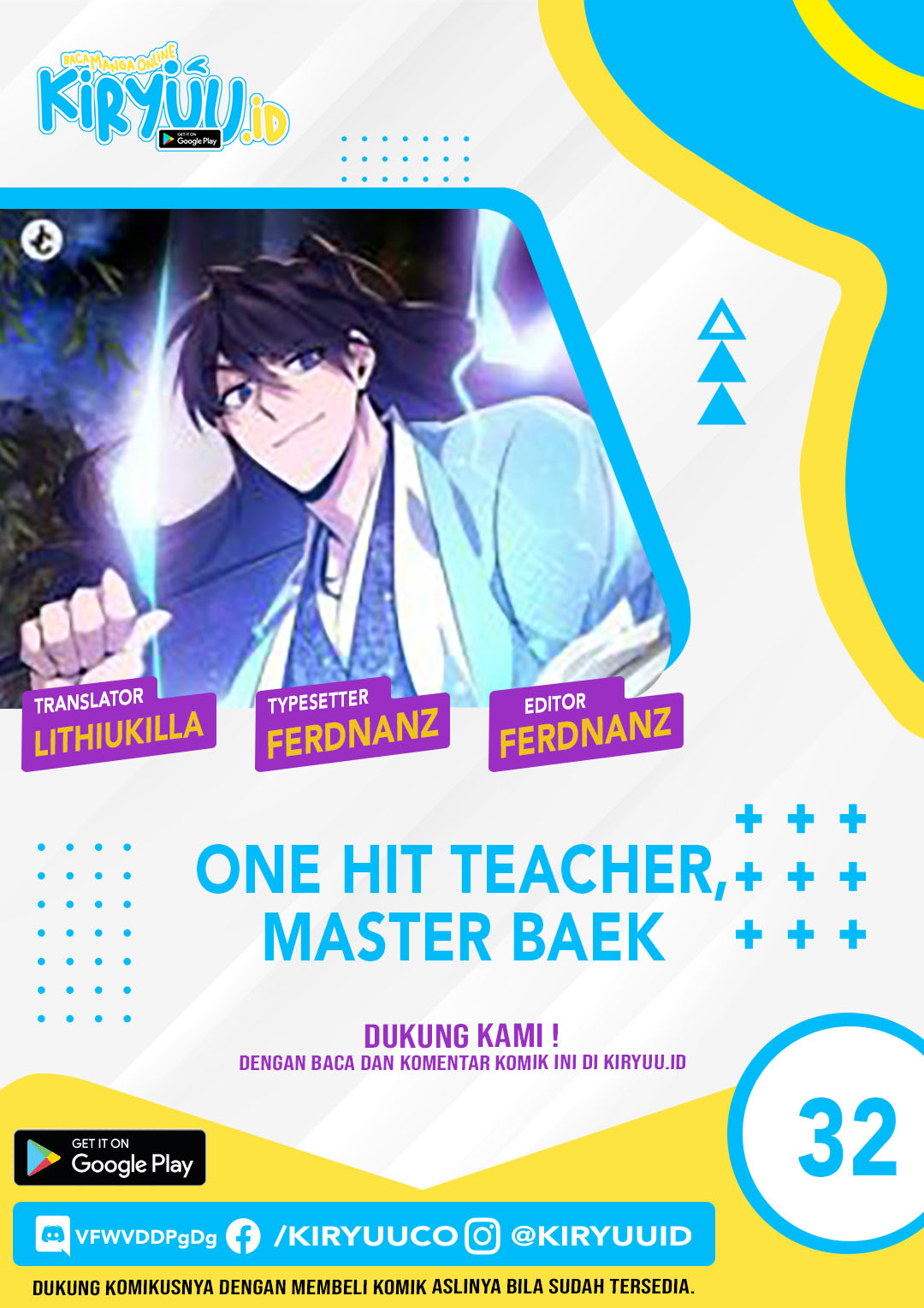Komik Number One Star Instructor Master Baek Chapter 32 gambar nomor 1