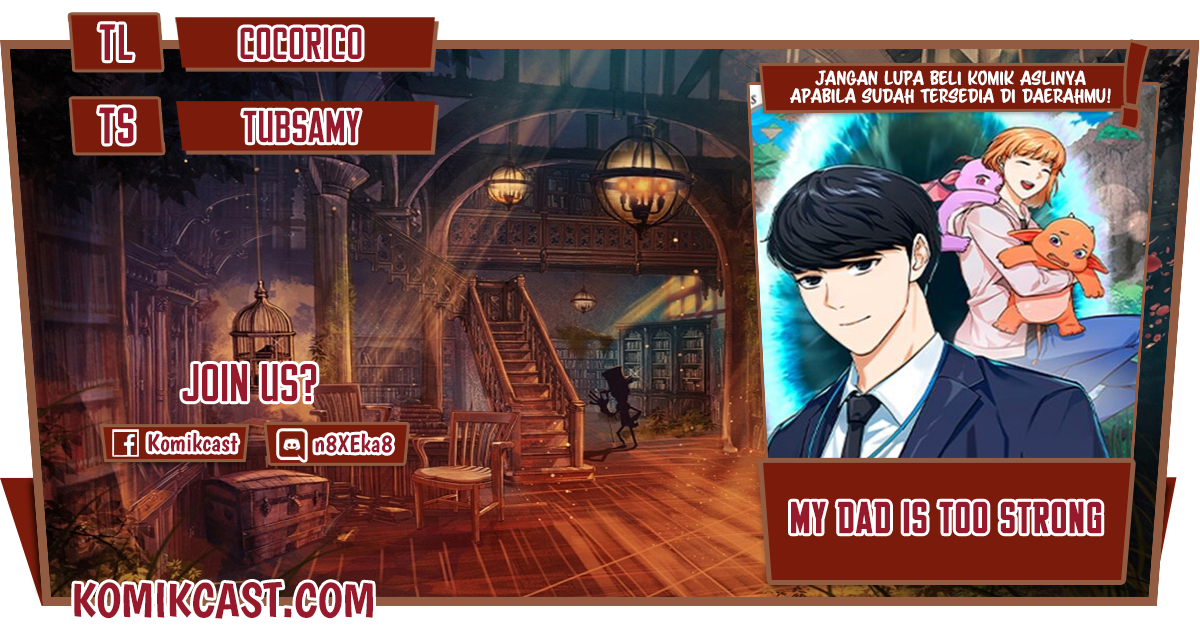 Komik My Dad Is Too Strong Chapter 79 gambar nomor 1