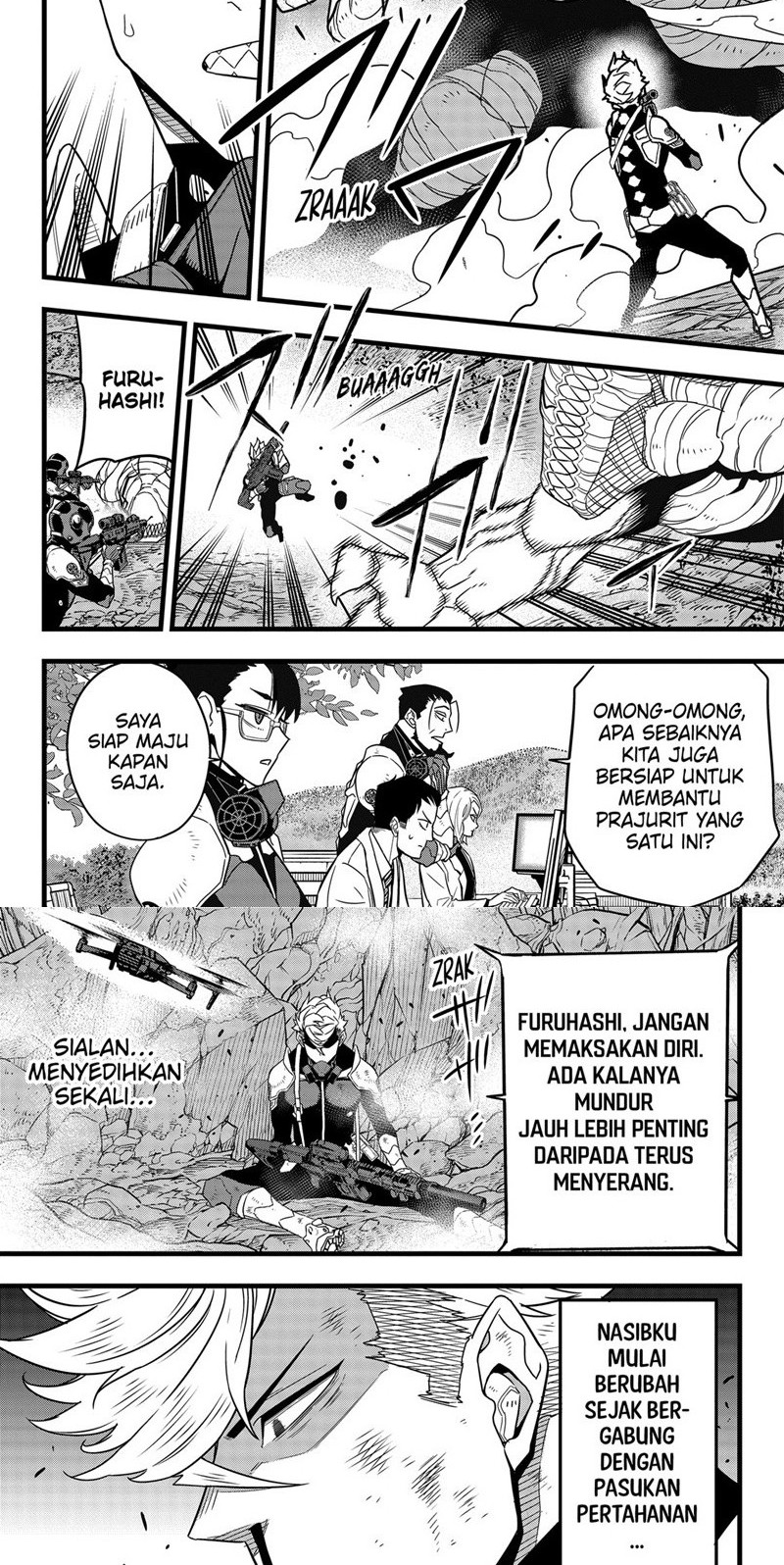 8Kaijuu Chapter 61 Gambar 4