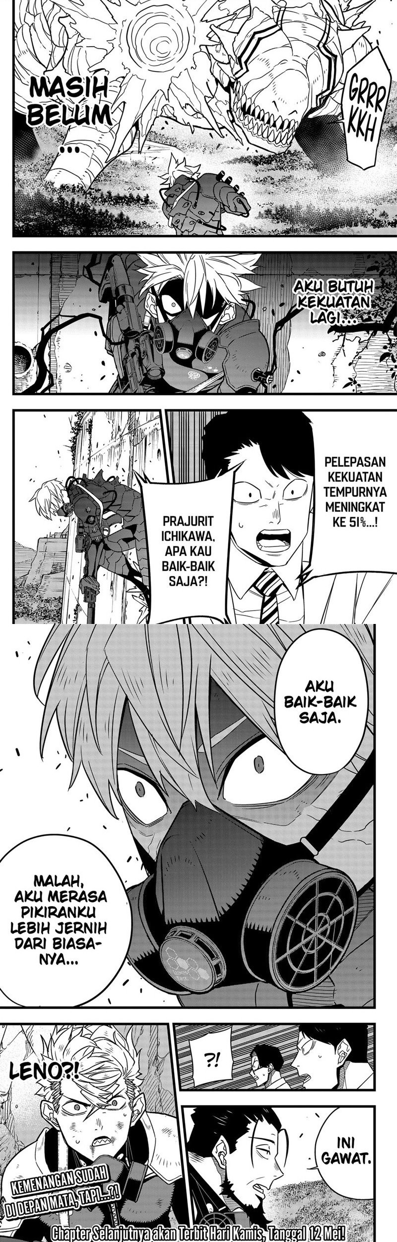 8Kaijuu Chapter 61 Gambar 13