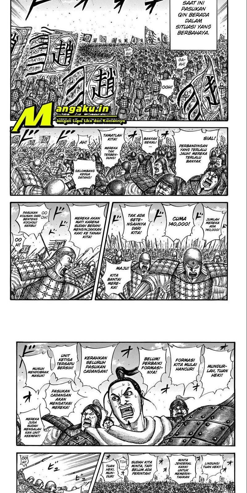 Kingdom Chapter 716 Gambar 4