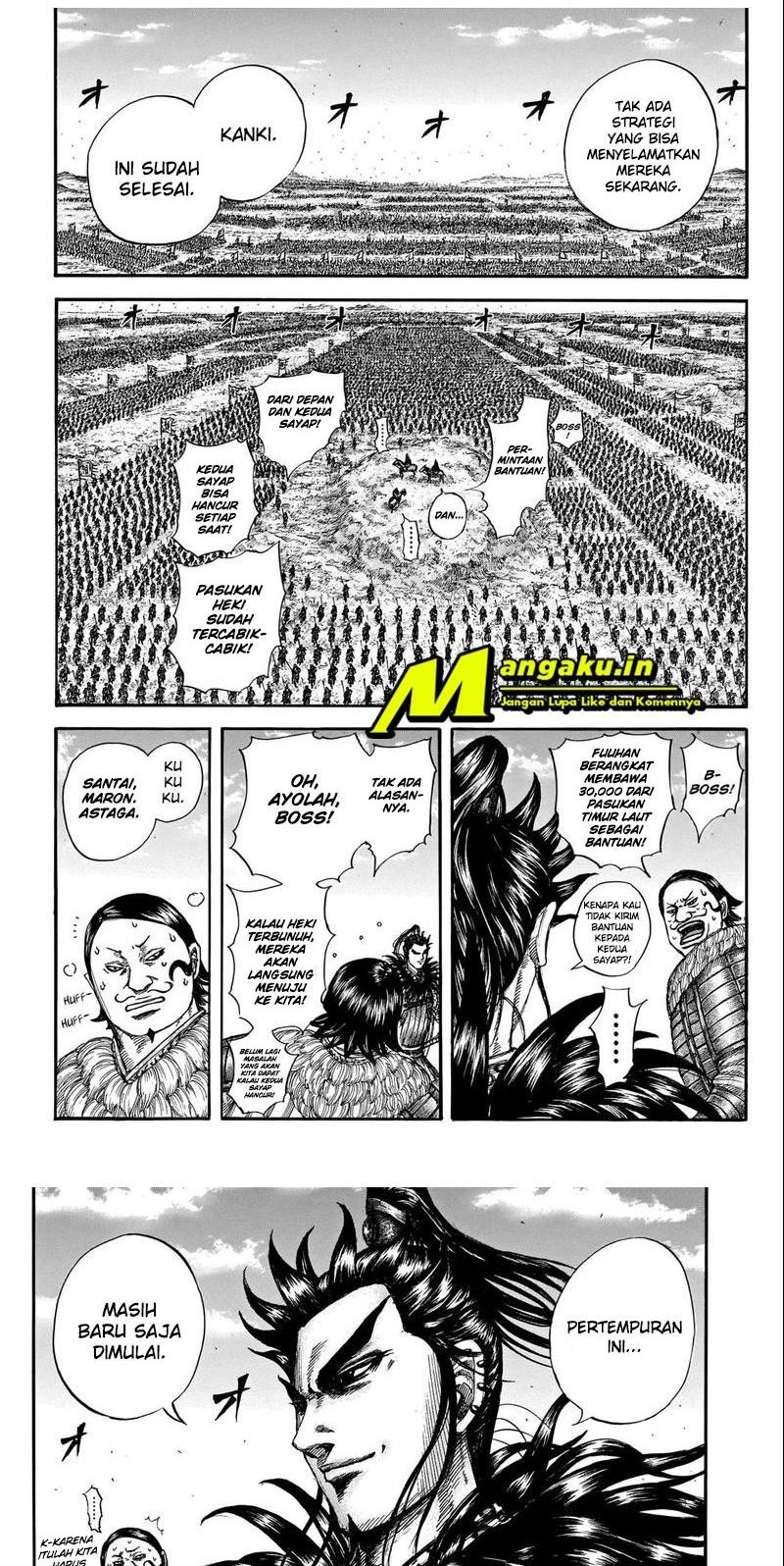 Kingdom Chapter 716 Gambar 8