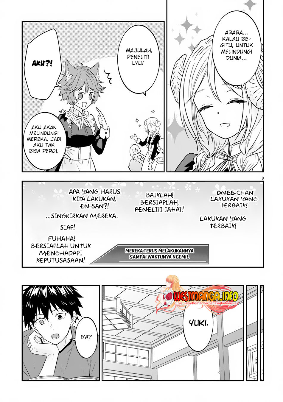 Manga Maou ni Natte node – Dungeon Tsukutte Jingai Musume to Honobono suru Chapter 43.2 gambar nomor 2