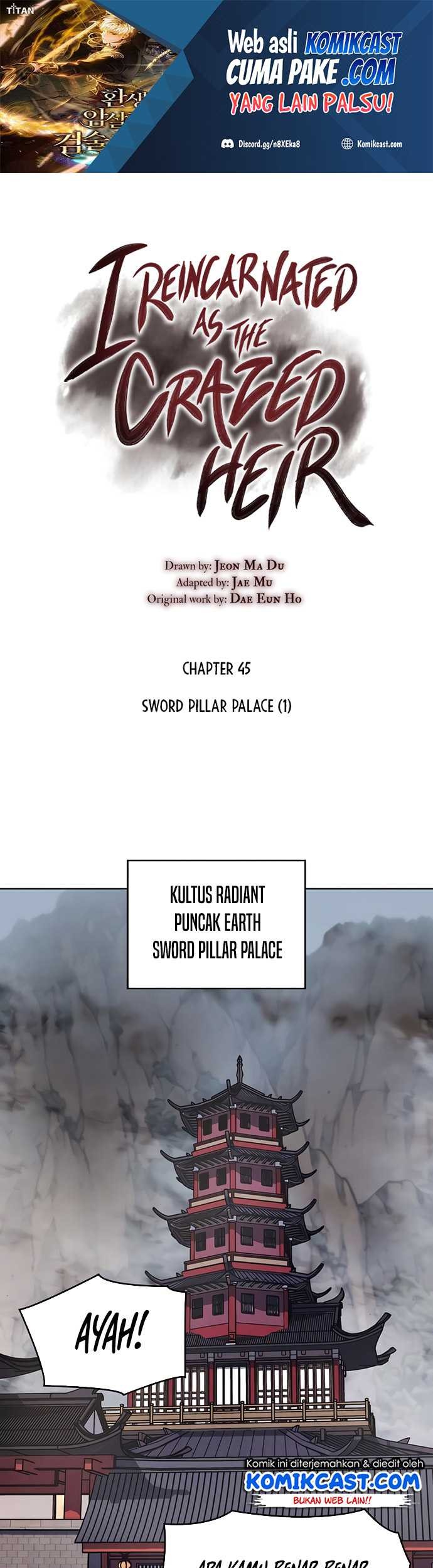 Manhwa I Reincarnated As The Crazed Heir Chapter 45 gambar nomor 2