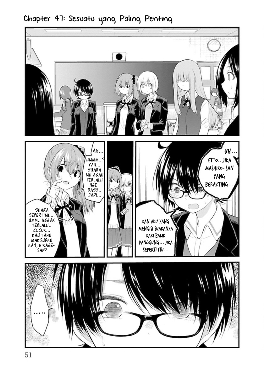 Manga Koe ga dasenai Shoujo wa “Kanojo ga Yasashisugiru” to Omotte iru Chapter 47 gambar nomor 2