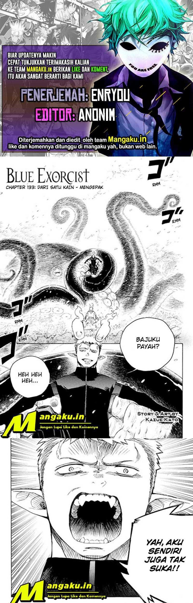 Komik Ao no Exorcist Chapter 133 gambar nomor 1