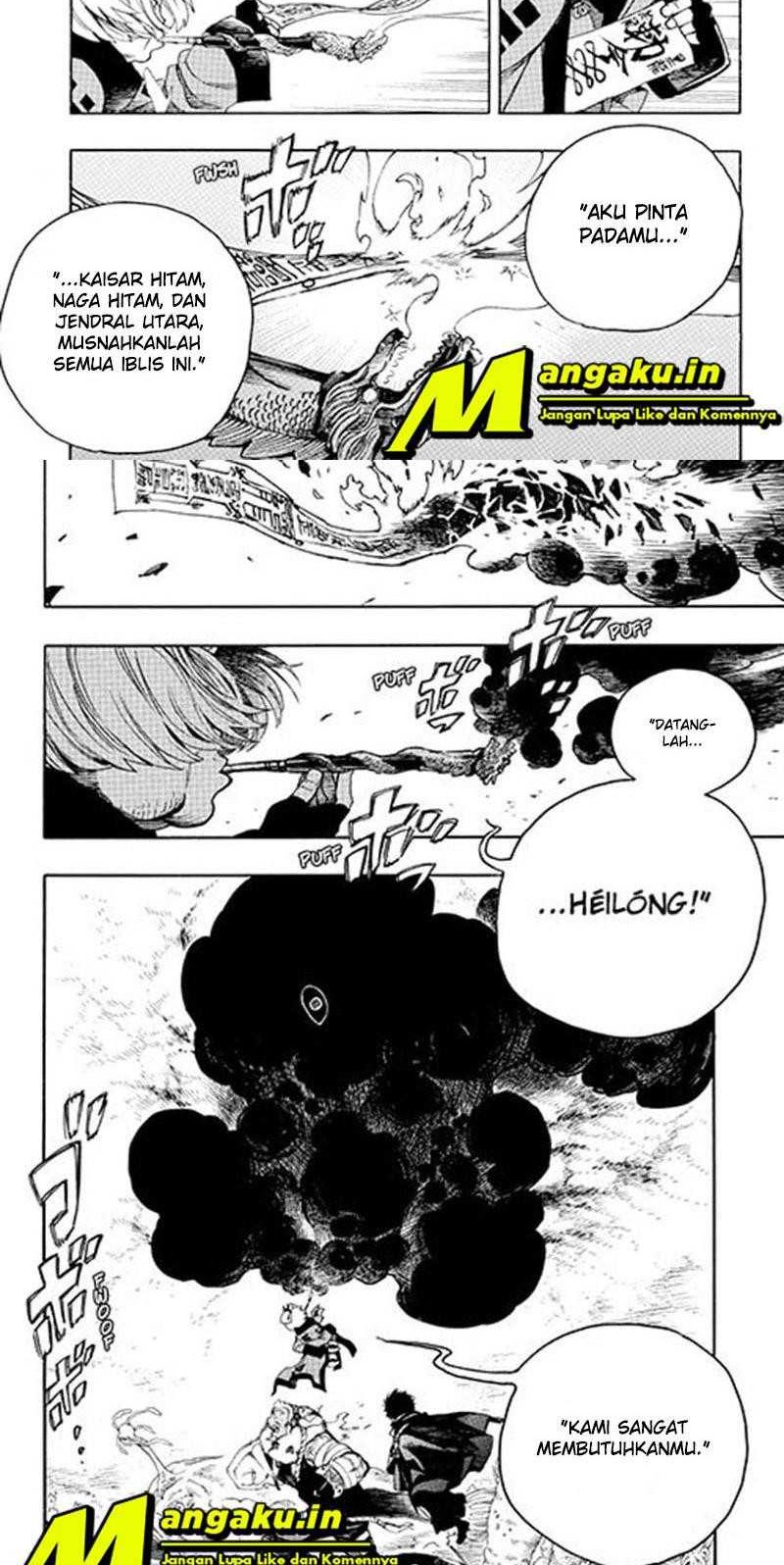 Ao no Exorcist Chapter 133 Gambar 6