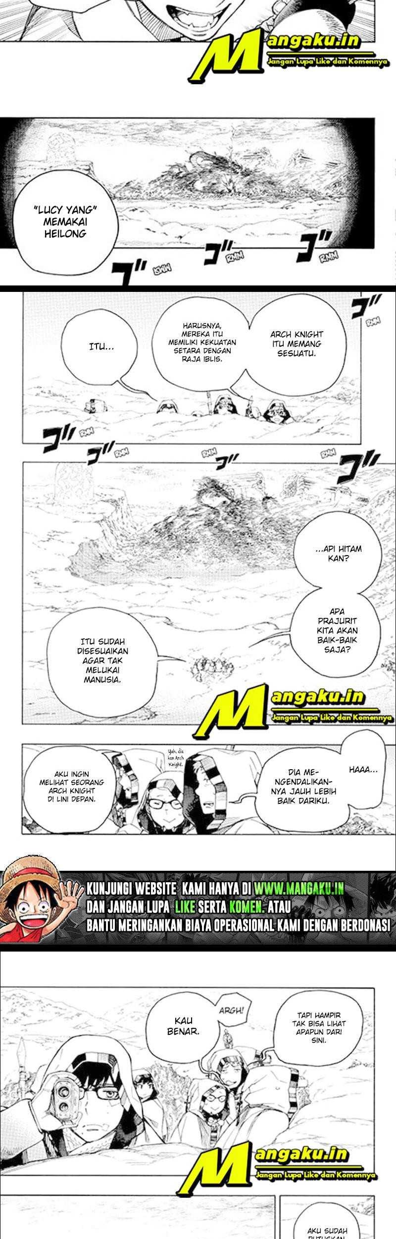 Ao no Exorcist Chapter 133 Gambar 11