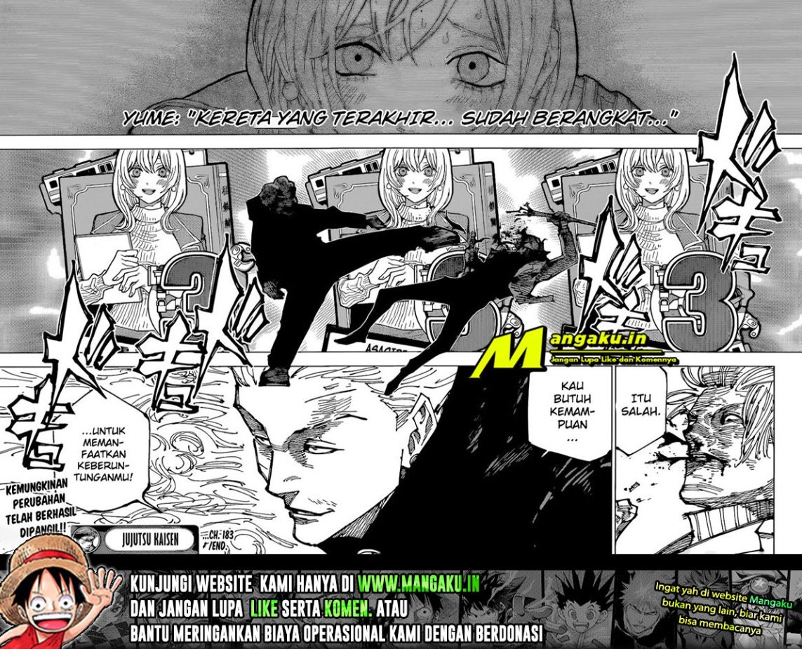 Jujutsu Kaisen Chapter 183 Gambar 19