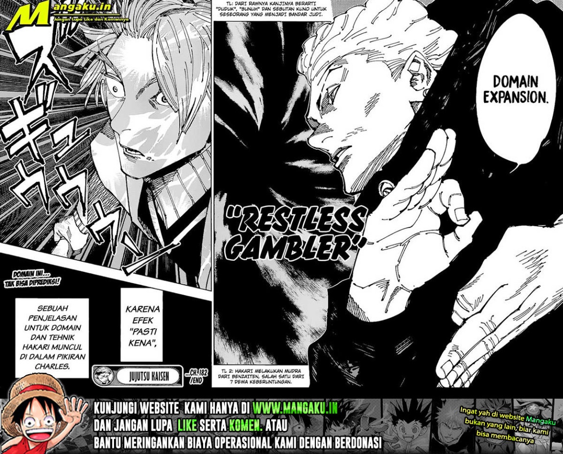 Jujutsu Kaisen Chapter 182 Gambar 12