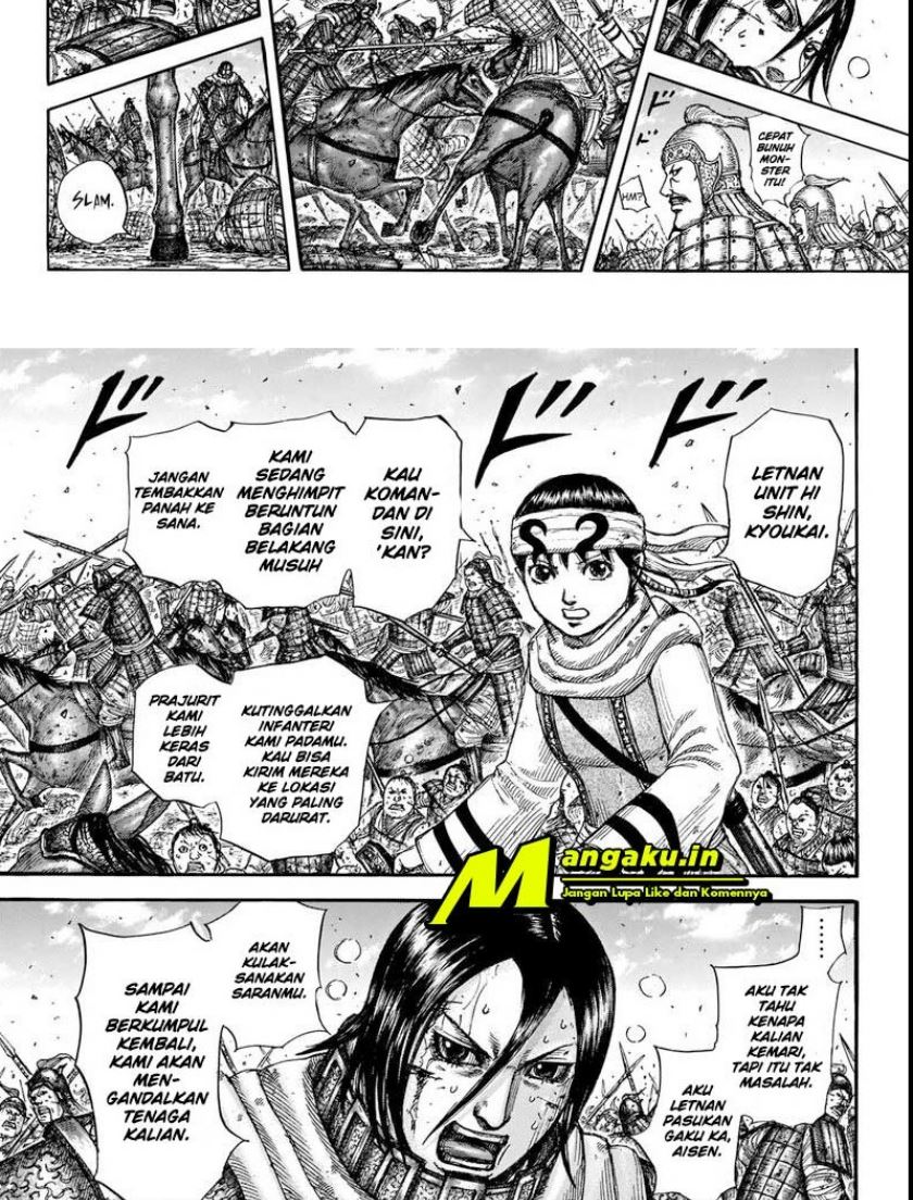 Kingdom Chapter 718 Gambar 6