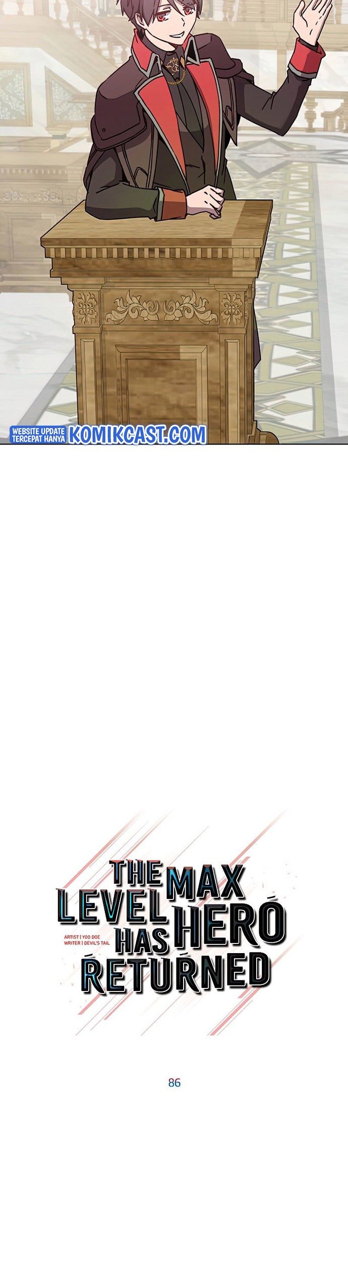 The MAX leveled hero will return! Chapter 86 Gambar 14