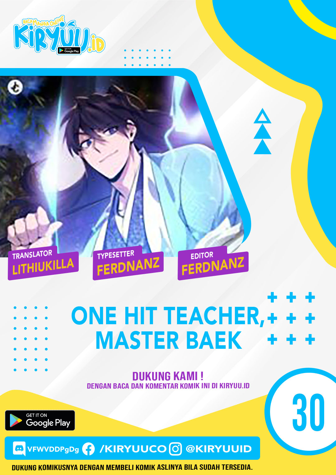 Komik Number One Star Instructor Master Baek Chapter 30 gambar nomor 1