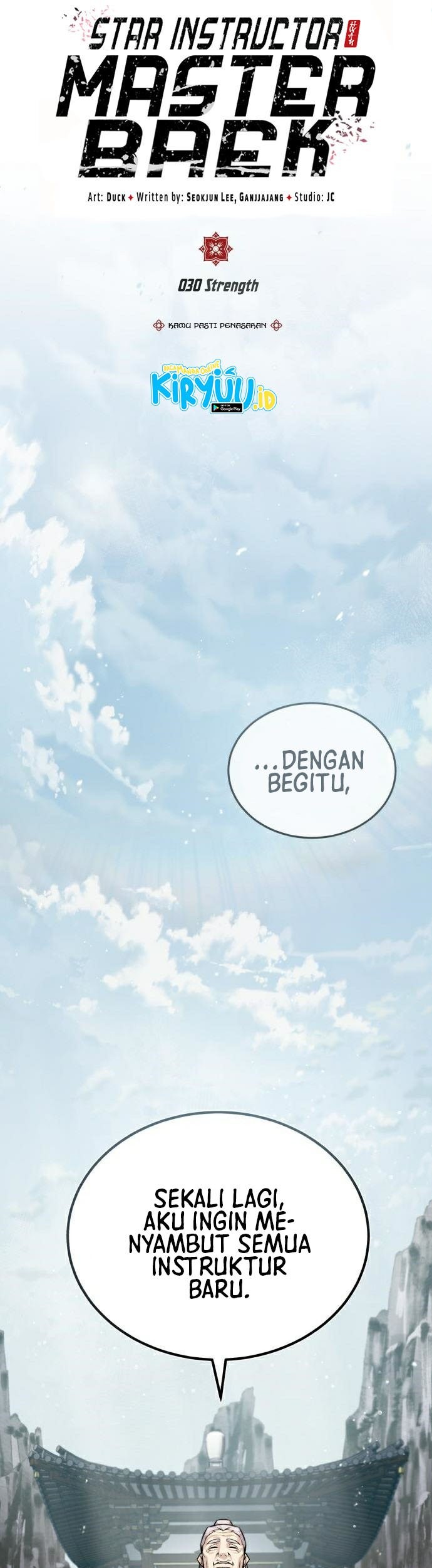 Number One Star Instructor Master Baek Chapter 30 Gambar 8