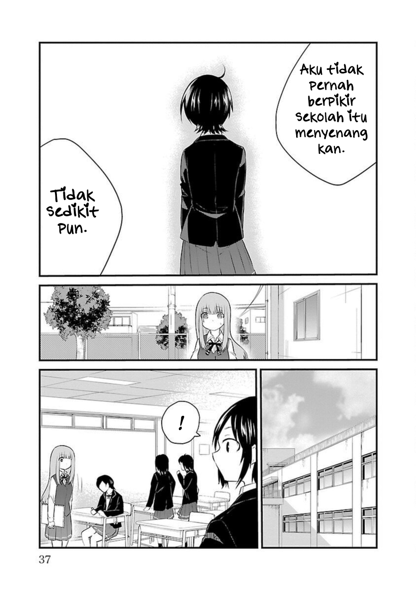 Koe ga dasenai Shoujo wa “Kanojo ga Yasashisugiru” to Omotte iru Chapter 45 Gambar 4