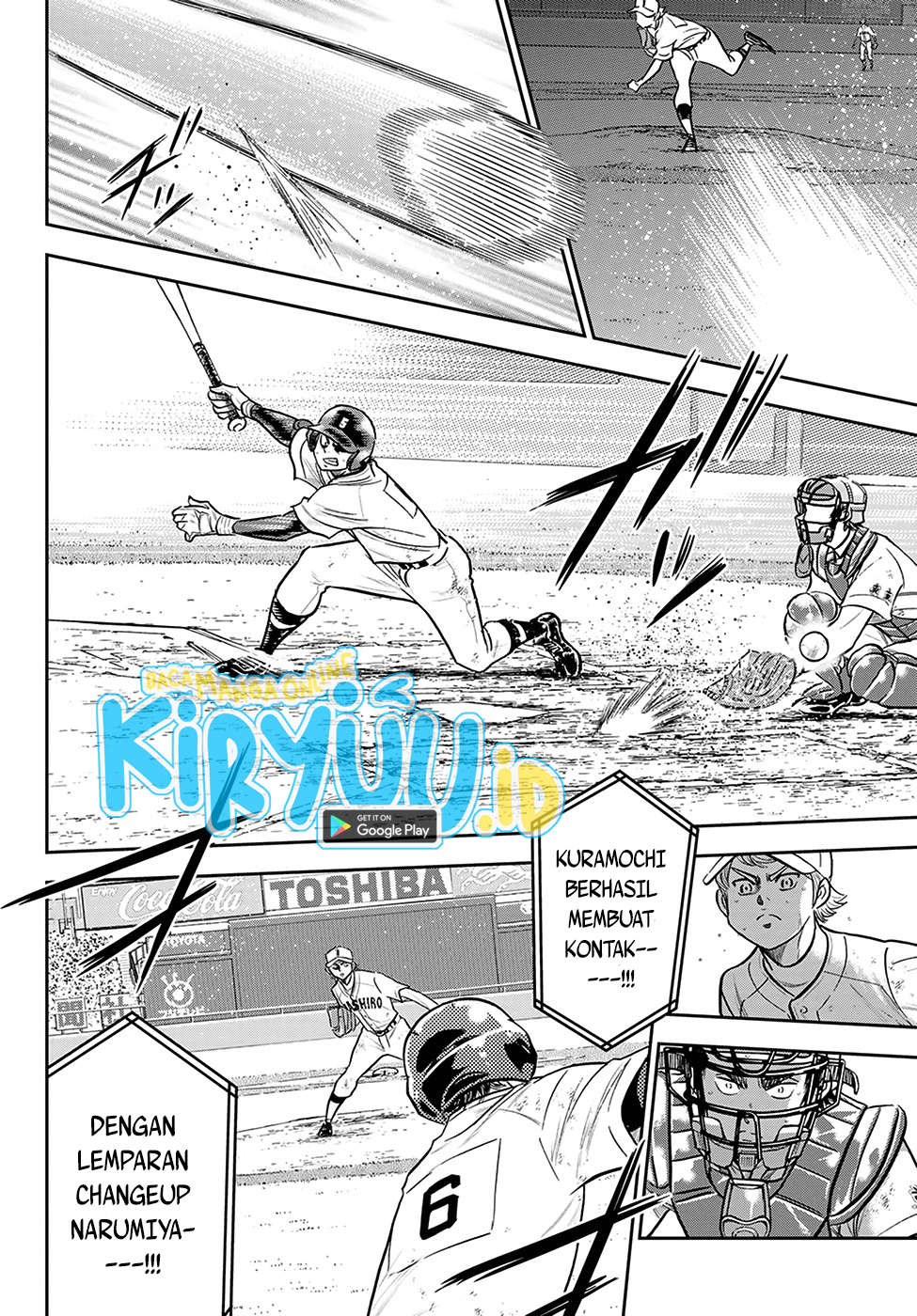 Diamond no Ace Act 2 Chapter 279 Gambar 7